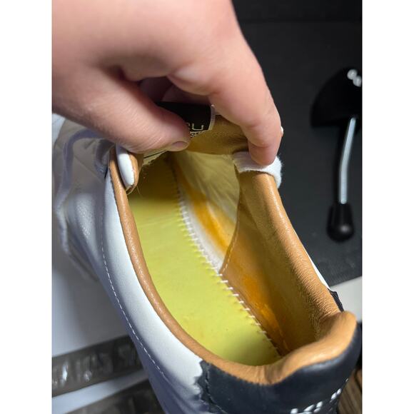 Kuru Roam Classic Court Womens Size 10 White Athletic Leather Shoes Sneakers - Picture 7 of 9